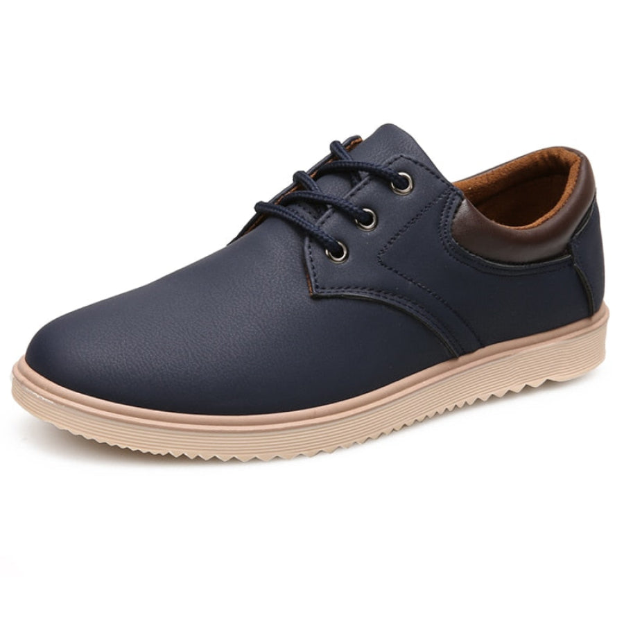 Sapato Oxford Casual Masculino de Couro Legítimo - Walker