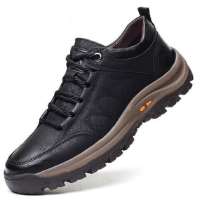 Sapato Masculino Casual de Couro Legítimo e Sola Tratorada - Comfort Stride